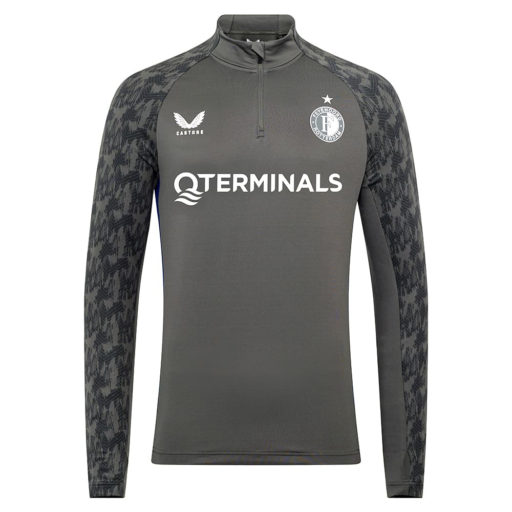Castore Feyenoord Trainingstrui 1/4-Zip 2025-2026