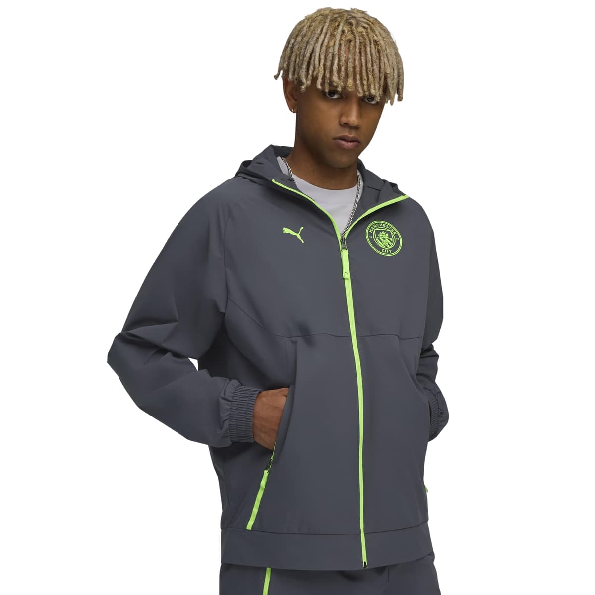 Puma Manchester City Pumatech Trainingsjack Woven 2025-2026