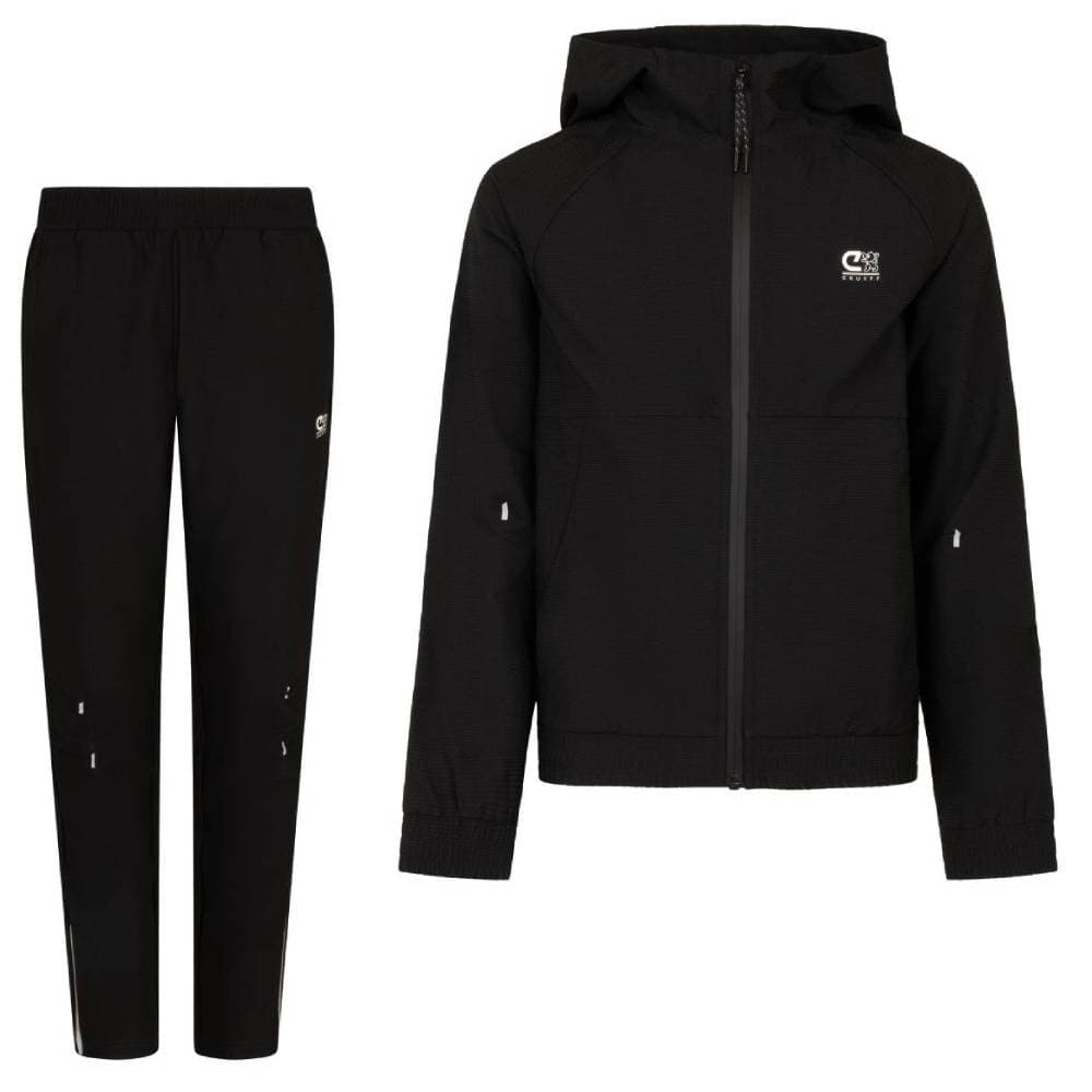 Cruyff Quartz Woven Trainingspak Hooded Kids