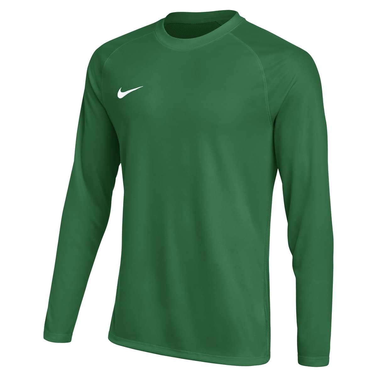 Nike Dri-FIT Park VIII Voetbalshirt Lange Mouwen Kids in Donkergroen Wit