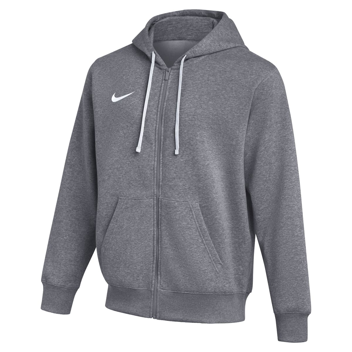 Nike Park 26 Fleece Vest in Donkergrijs Wit
