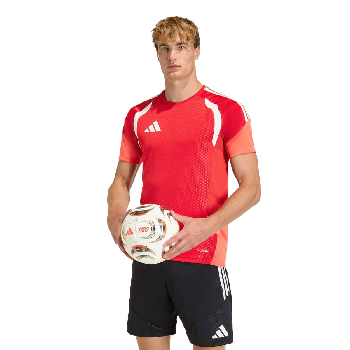 adidas Tiro 26 Competition Trainingsshirt in Rood Wit