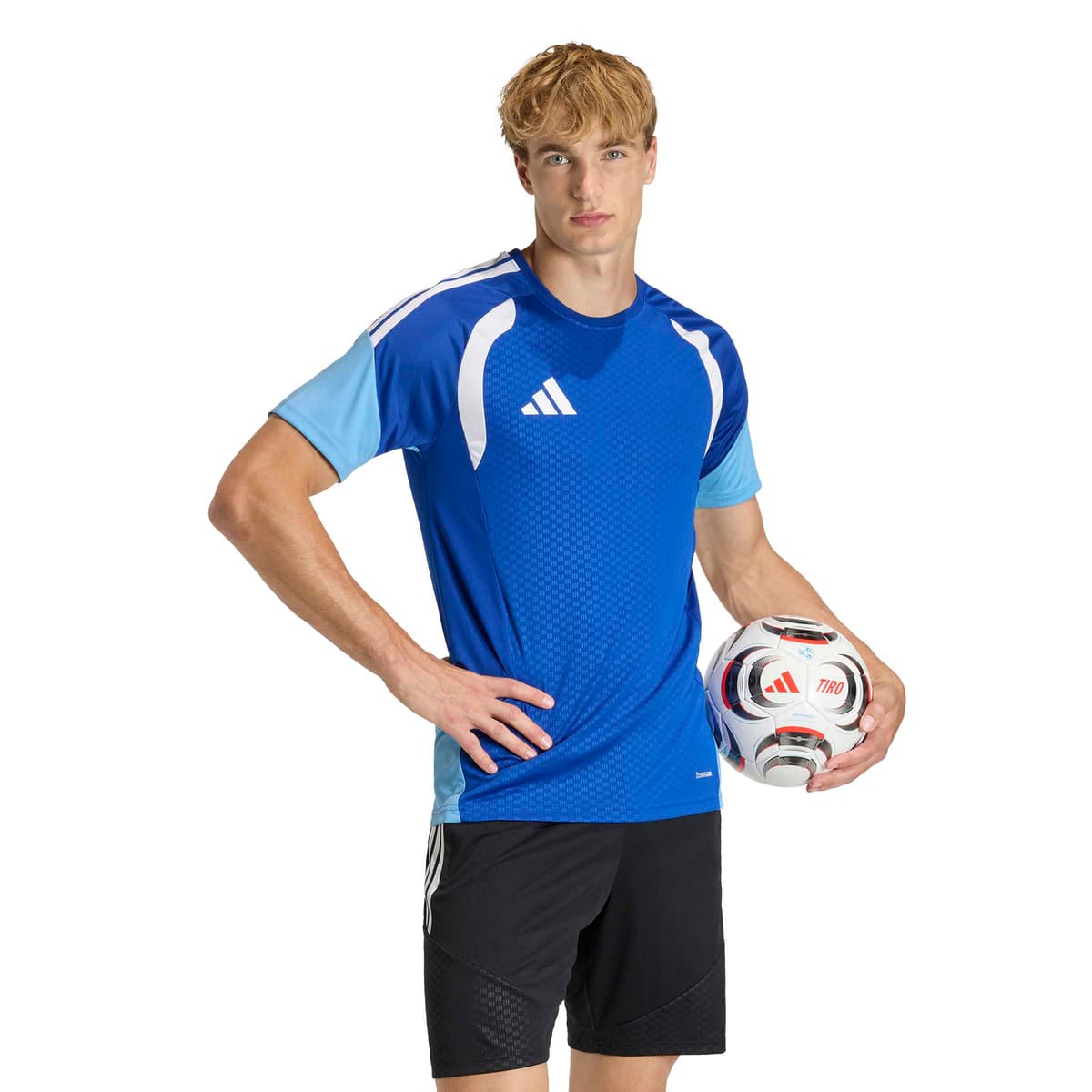 adidas Tiro 26 Competition Trainingsshirt in Blauw Wit