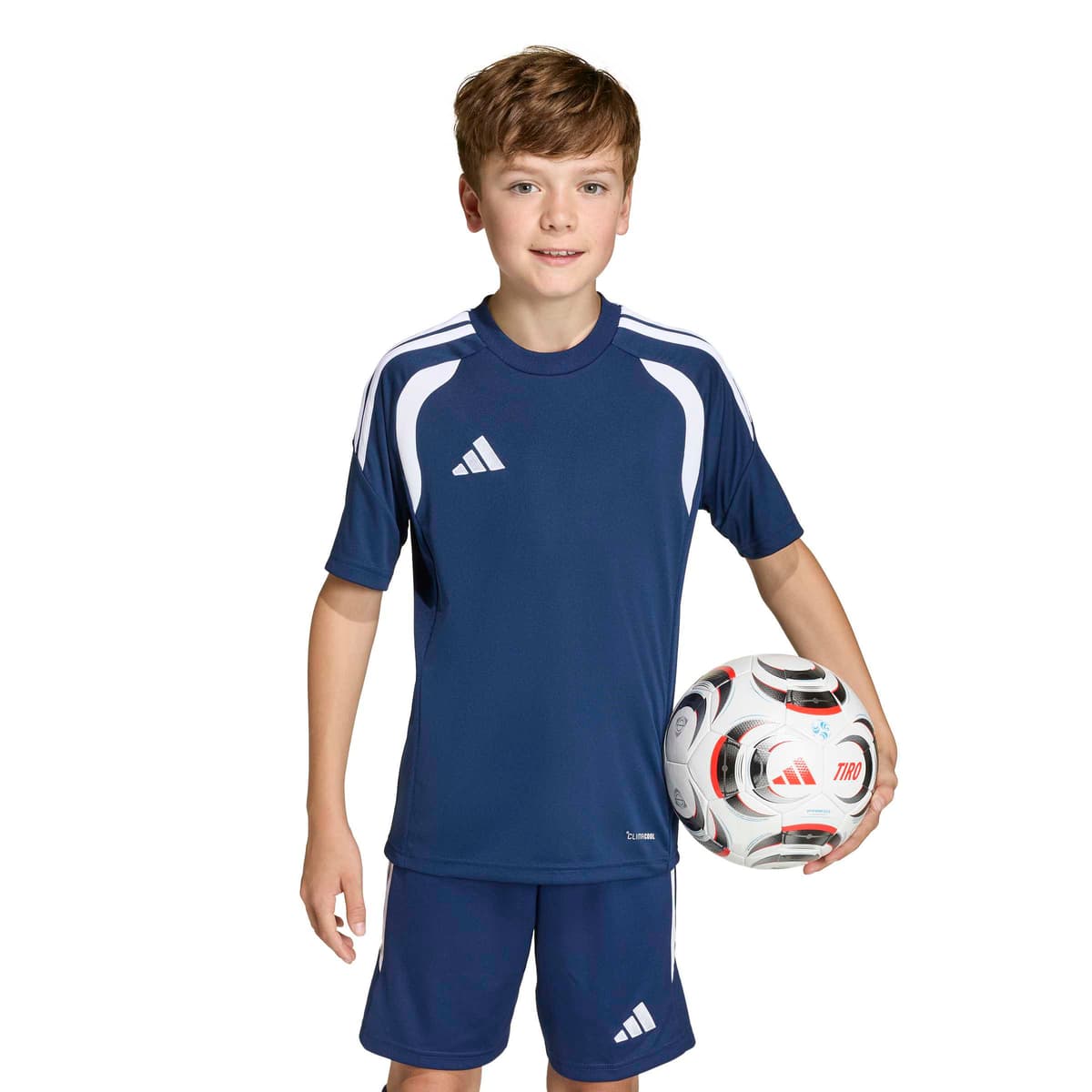adidas Tiro 26 League Voetbalshirt Kids in Donkerblauw Wit