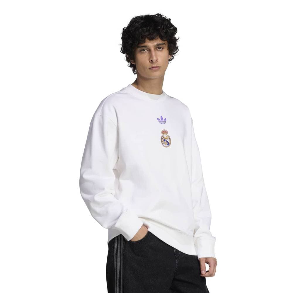 adidas Real Madrid Lifestyler Crew Sweater