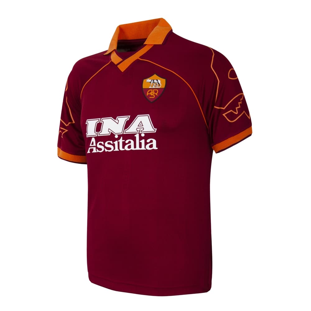 COPA AS Roma Retro Thuisshirt 1999-2000