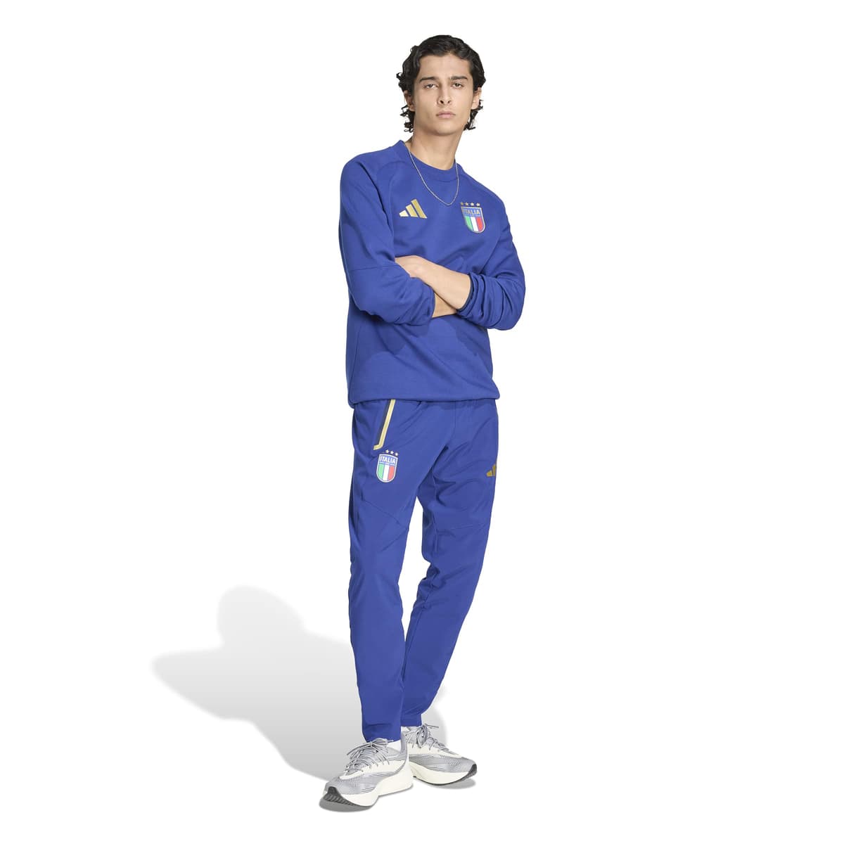 adidas Italië Tiro Travel Crew Trainingspak 2026-2028