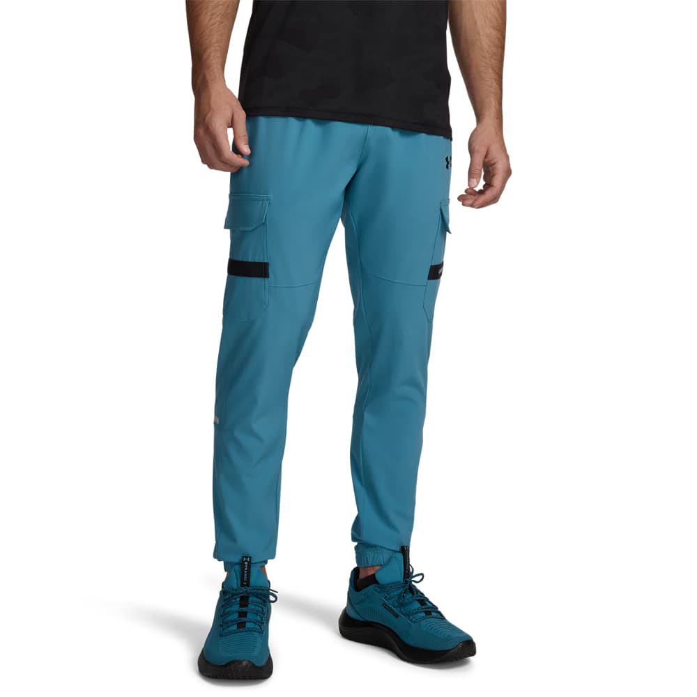 Under Armour Tech Utility Woven Cargobroek in Blauw Zwart
