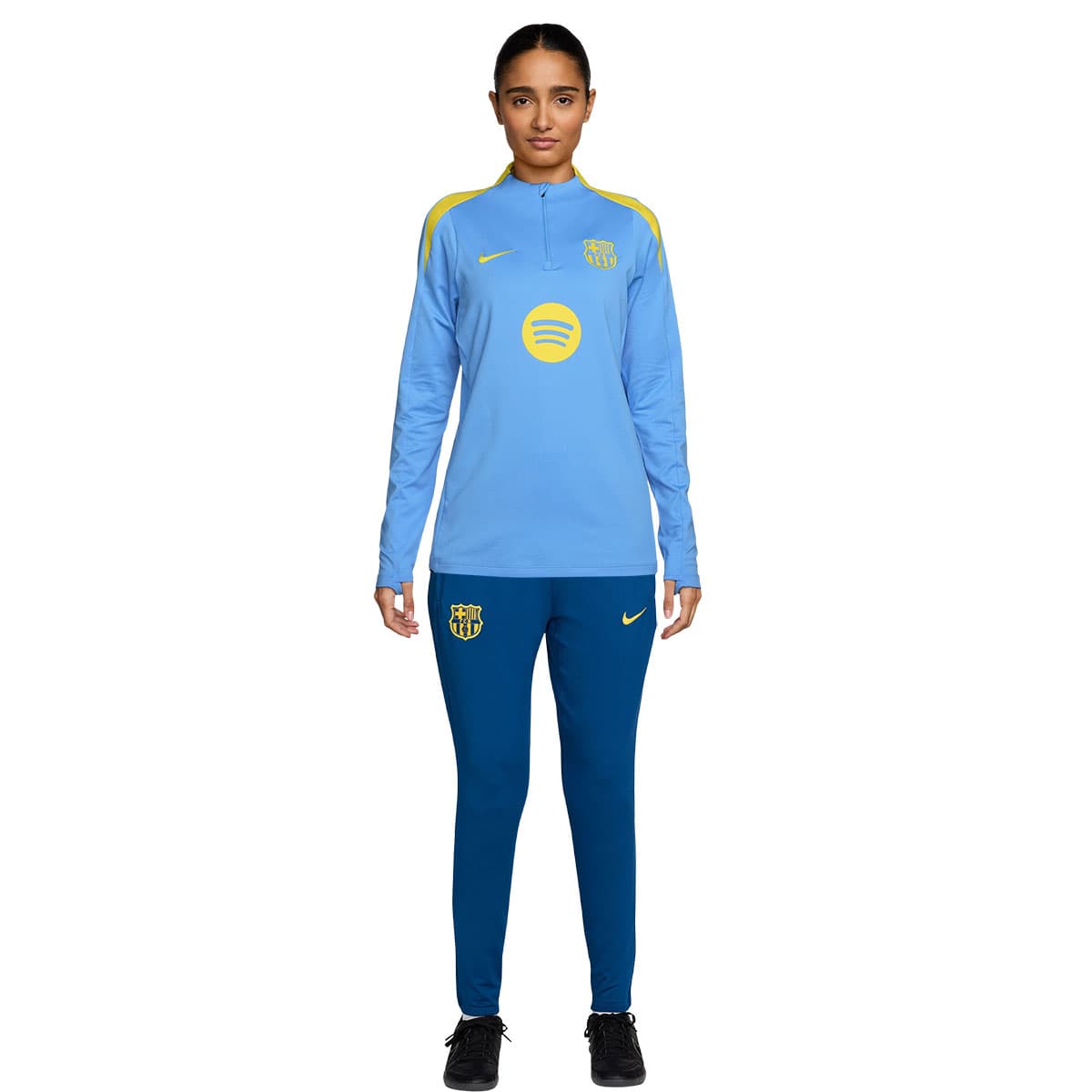 Nike FC Barcelona Strike Trainingspak 1/4-Zip 2025-2026 Dames