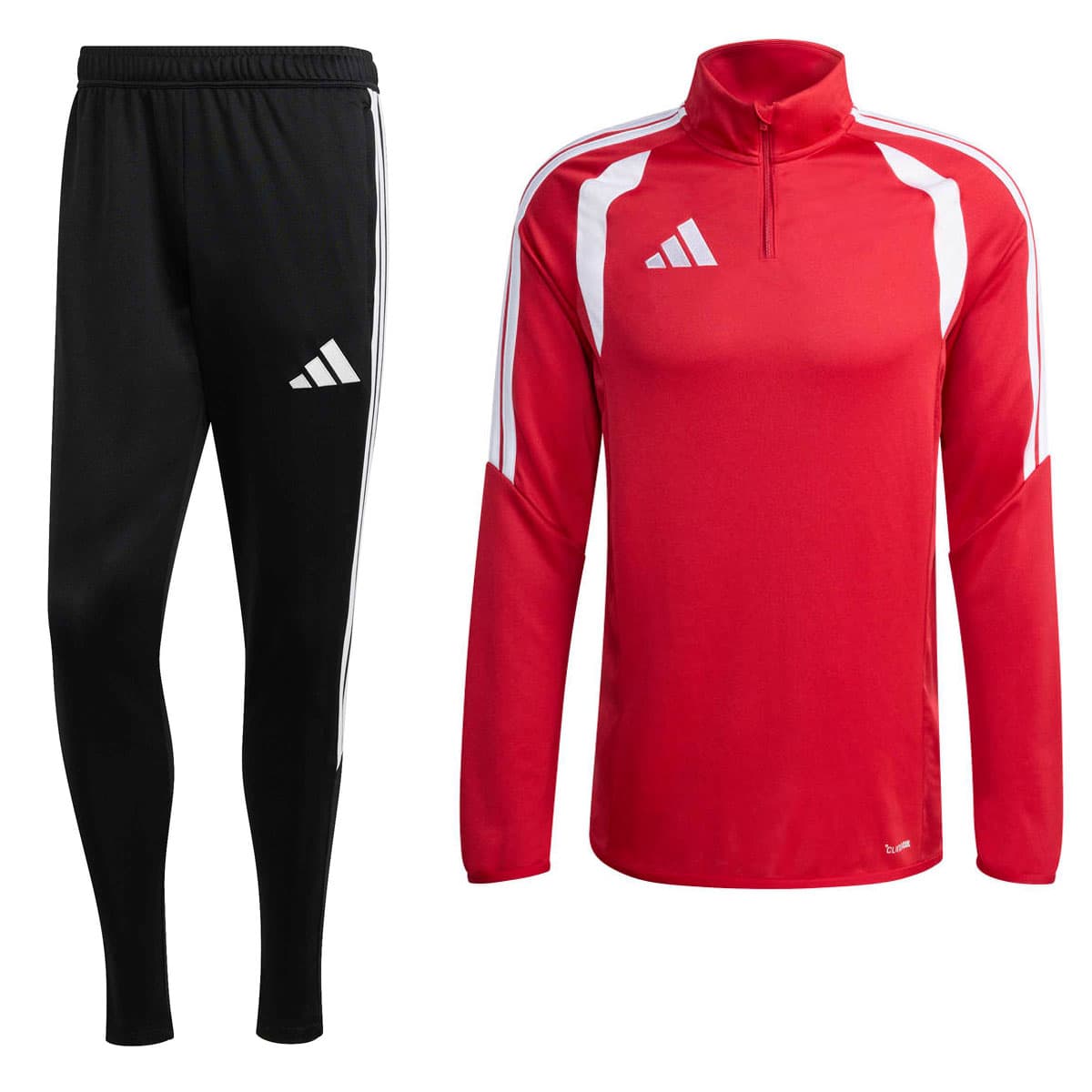 adidas Tiro 26 League Trainingspak 1/4-Zip in Rood Zwart