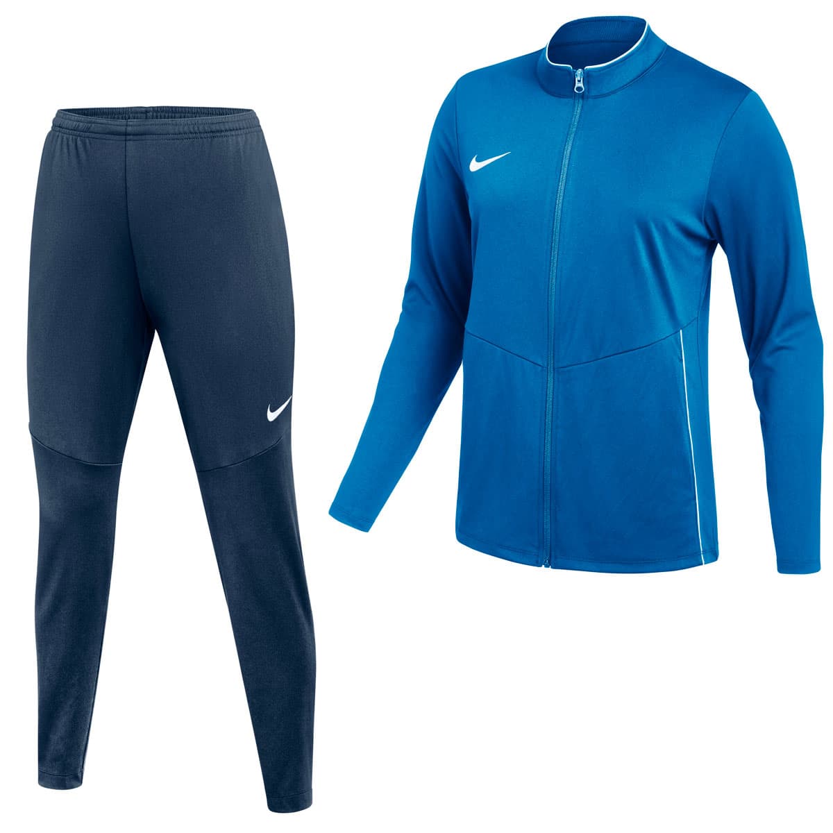 Nike Dri-FIT Park 26 Trainingspak Full-Zip Dames in Blauw Donkerblauw