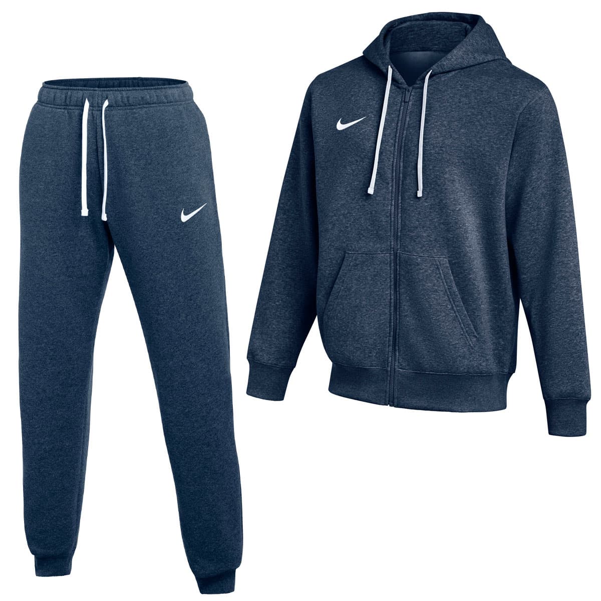 Nike Park 26 Fleece Vest Joggingpak in Donkerblauw Wit