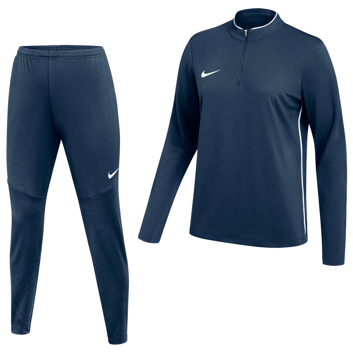 Nike Dri-FIT Park 26 Trainingspak 1/4-Zip Dames in Donkerblauw Wit