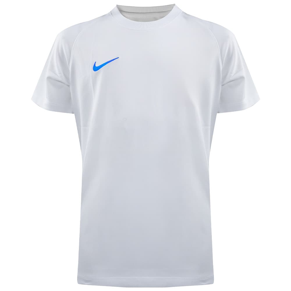 Nike Dri-FIT Park VIII Voetbalshirt Kids in Wit Blauw