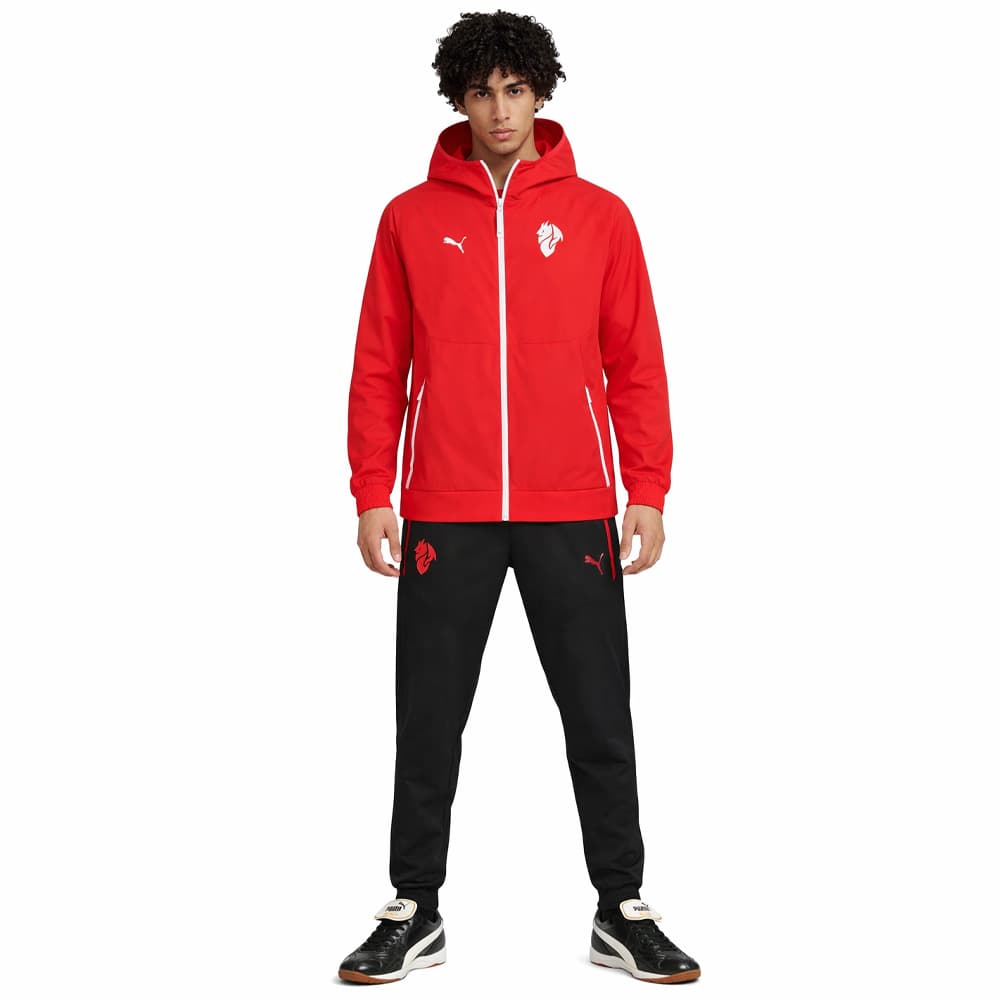 Puma AC Milan Pumatech Woven Trainingspak Hooded Full-Zip 2025-2026
