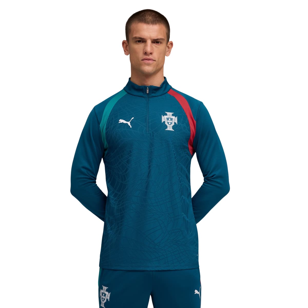 Puma Portugal Trainingstrui 1/4 Zip 2026-2028