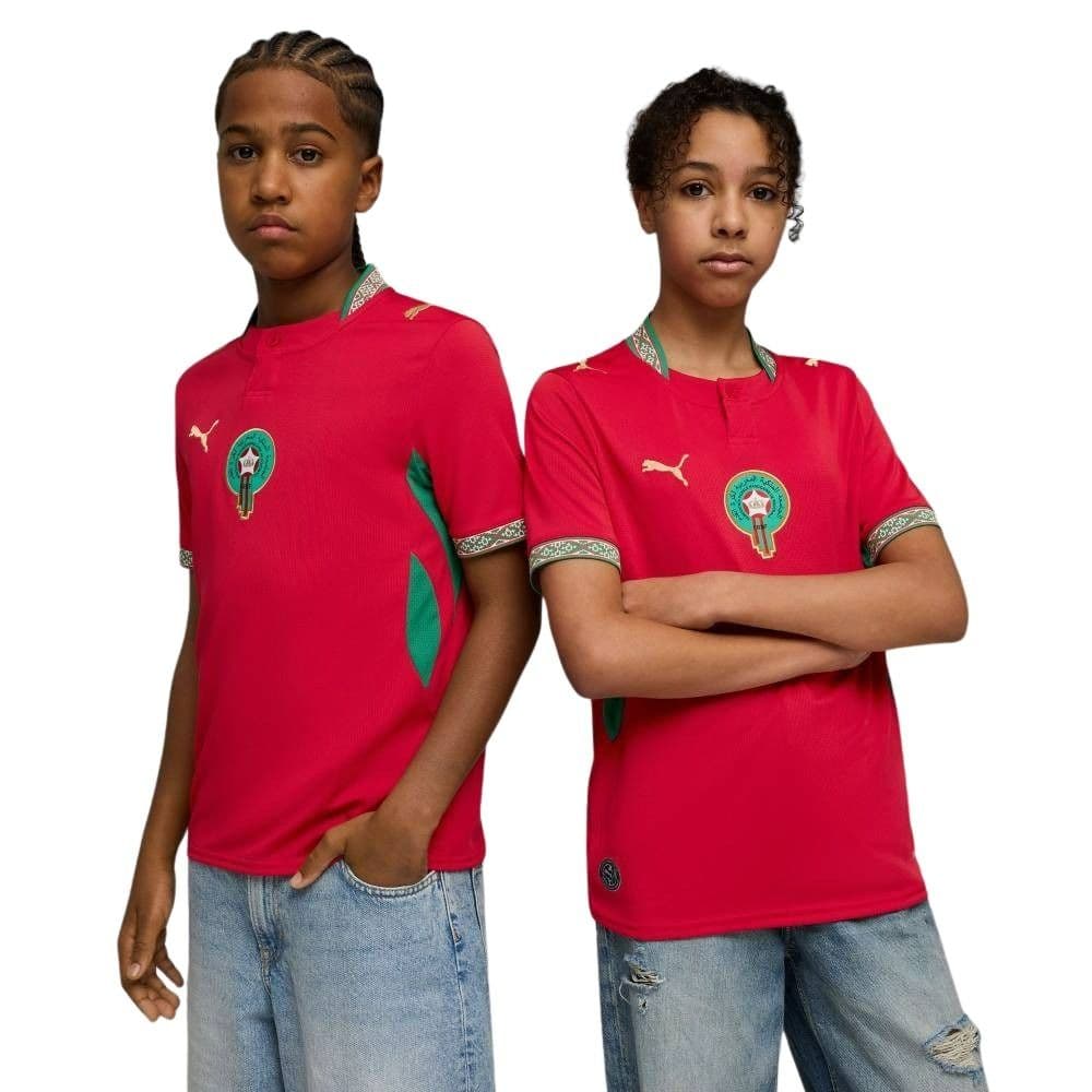 Puma Marokko Thuisshirt 2026-2028 Kids