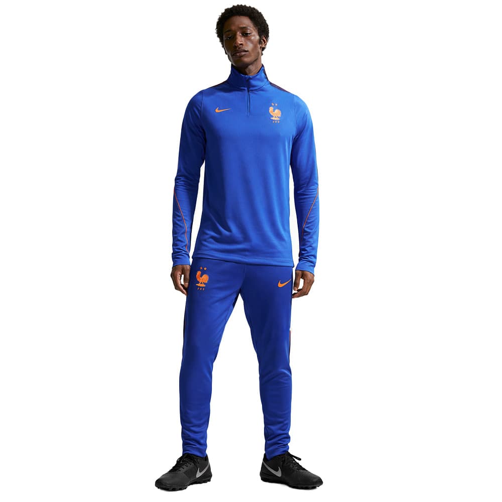 Nike Frankrijk Strike Trainingspak 1/4-Zip 2026-2028 Blauw Brons