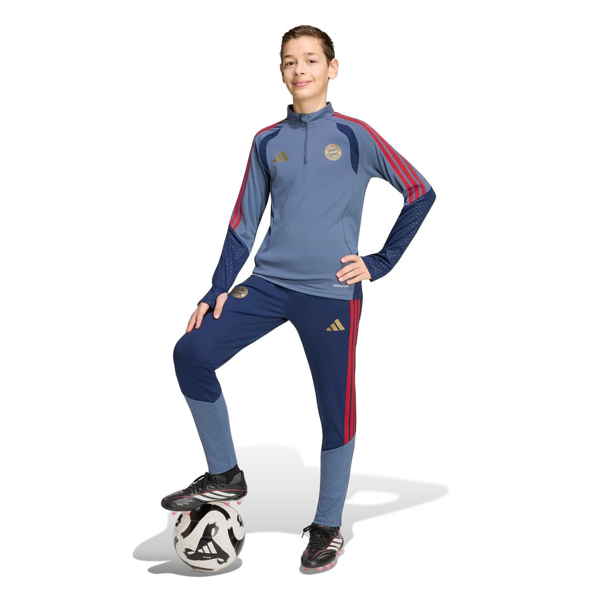 adidas Bayern München Trainingspak 1/4-Zip 2026-2027 Kids