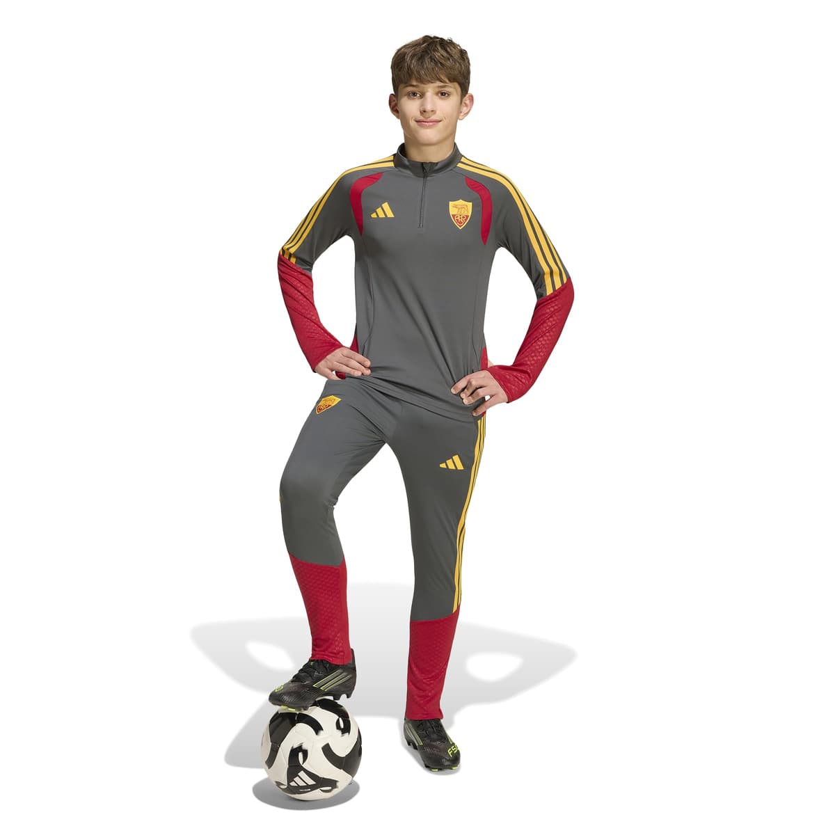adidas AS Roma Trainingspak 1/4-Zip 2026-2027 Kids