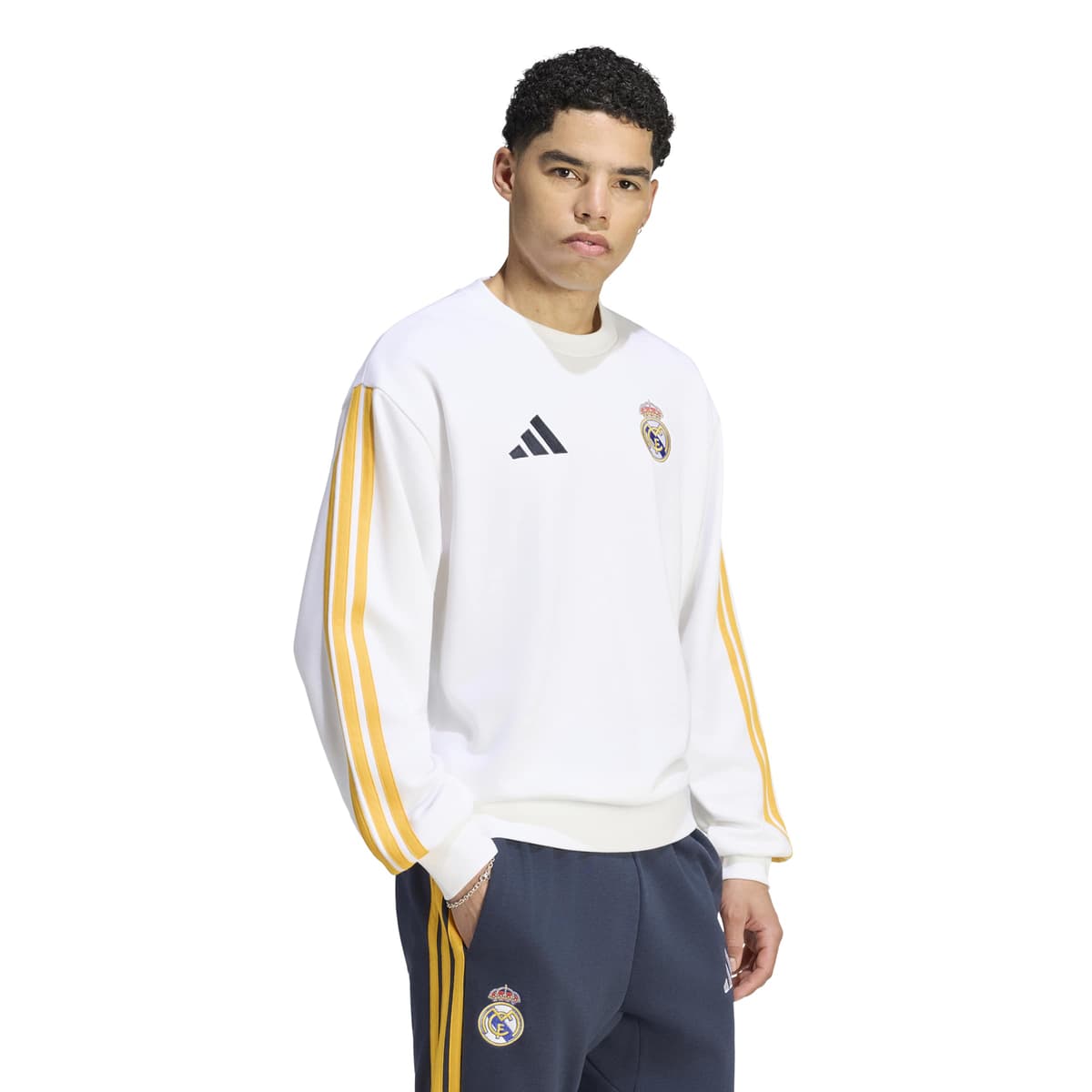 adidas Real Madrid DNA Crew Sweater 2026-2027