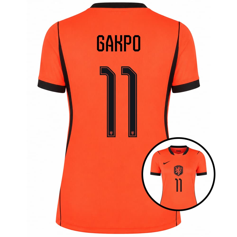 Nike Nederland Gakpo 11 Thuisshirt 2026-2028 Dames