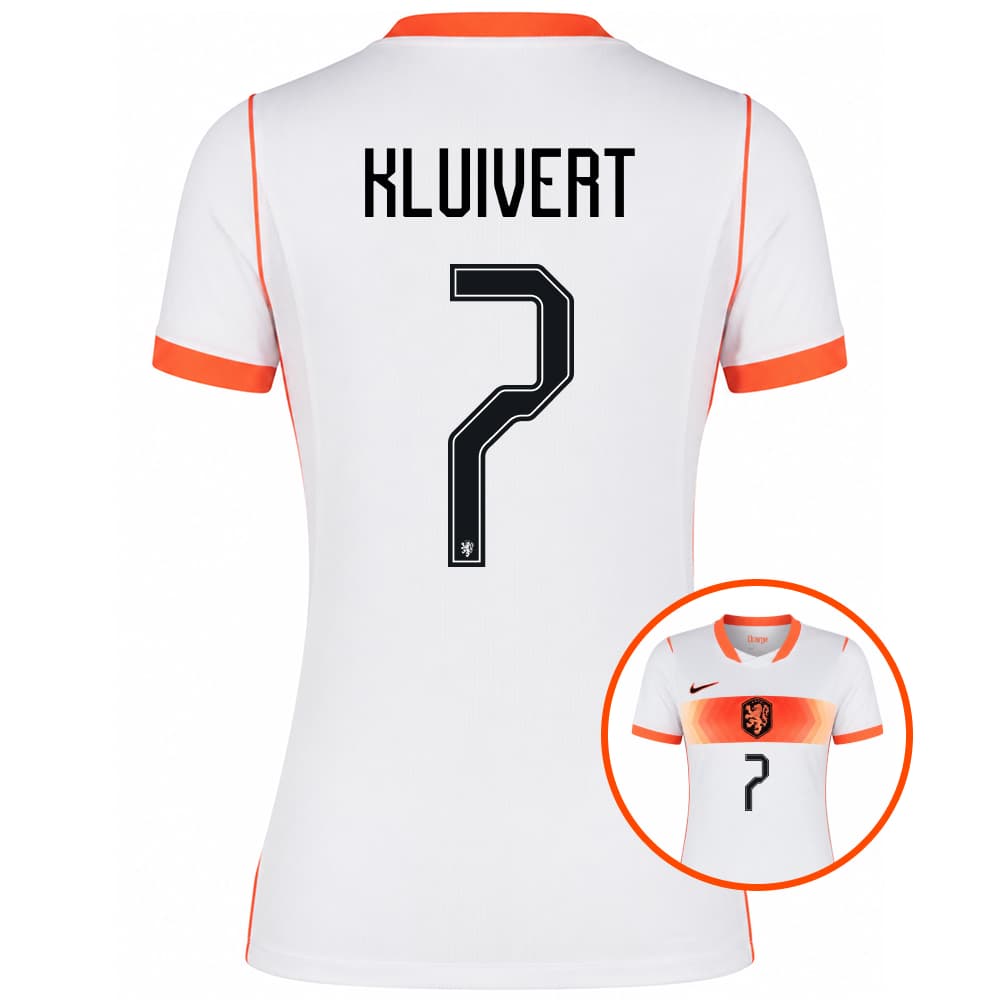 Nike Nederland Kluivert 7 Uitshirt 2026-2028 Dames