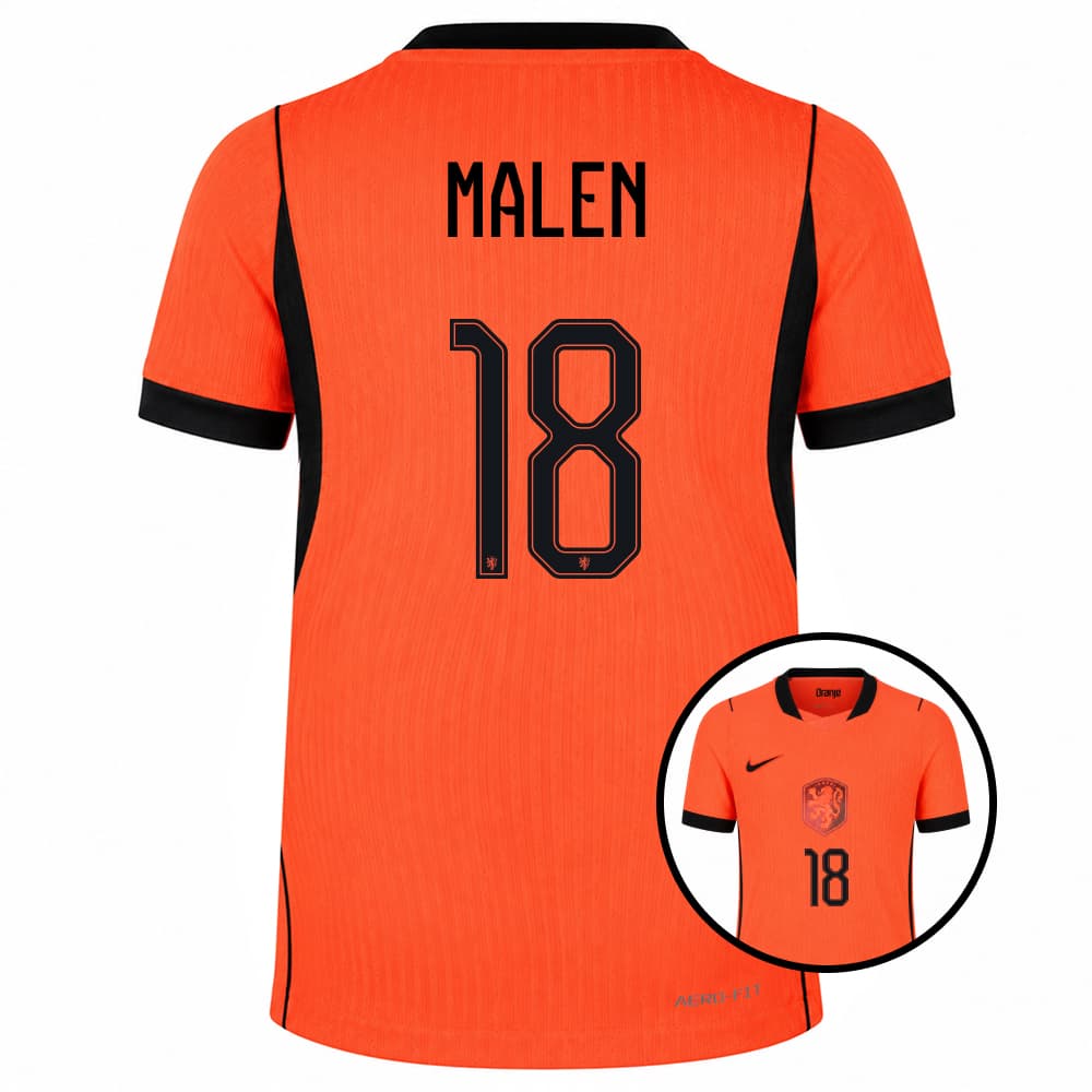 Nike Nederland Malen 18 Thuisshirt Authentic 2026-2028 Kids