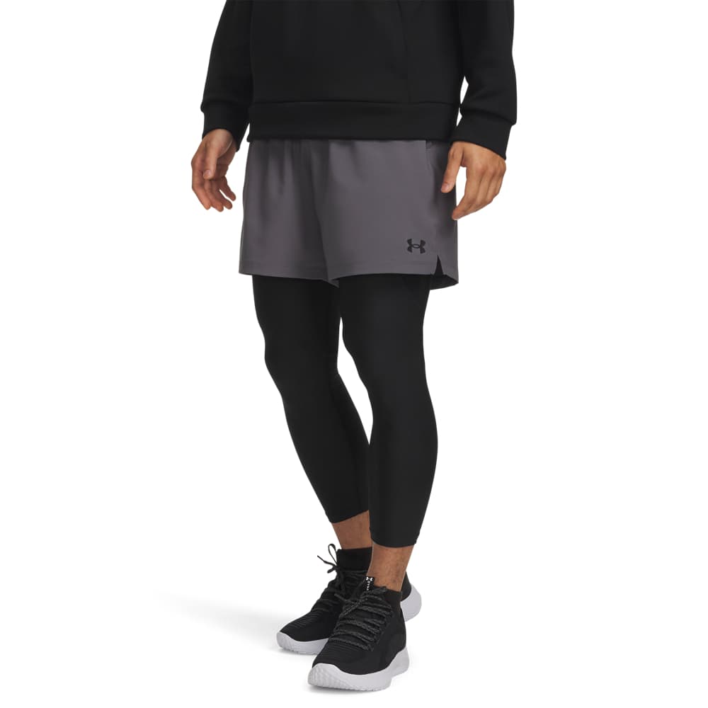 Under Armour Vanish Woven 2.0 Trainingsbroekje in Donkergrijs Zwart
