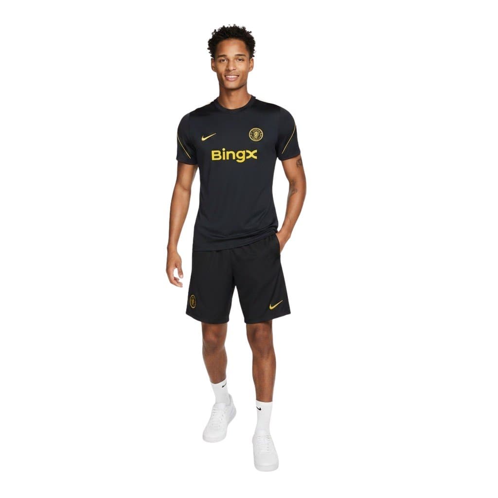 Nike Chelsea Strike Trainingsset 2026-2027 in Donkerblauw Goudgeel Wit