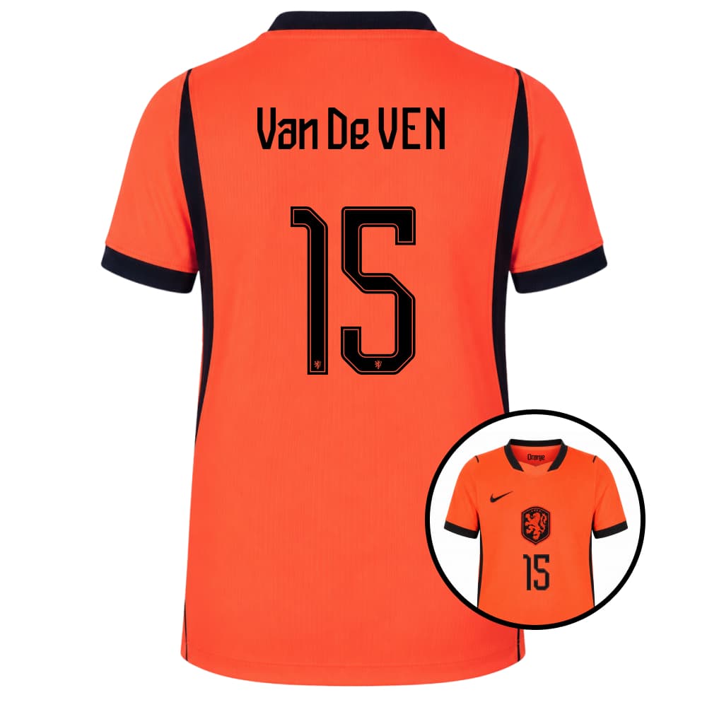 Nike Nederland Van De Ven 15 Thuisshirt 2026-2028 Kids