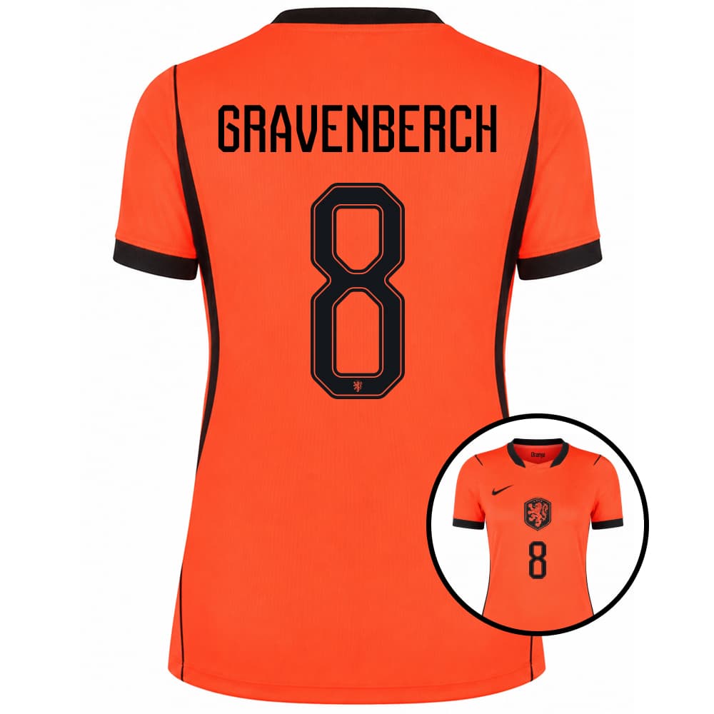 Nike Nederland Gravenberch 8 Thuisshirt 2026-2028 Dames