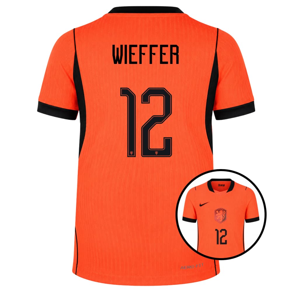 Nike Nederland Wieffer 12 Thuisshirt Authentic 2026-2028 Kids