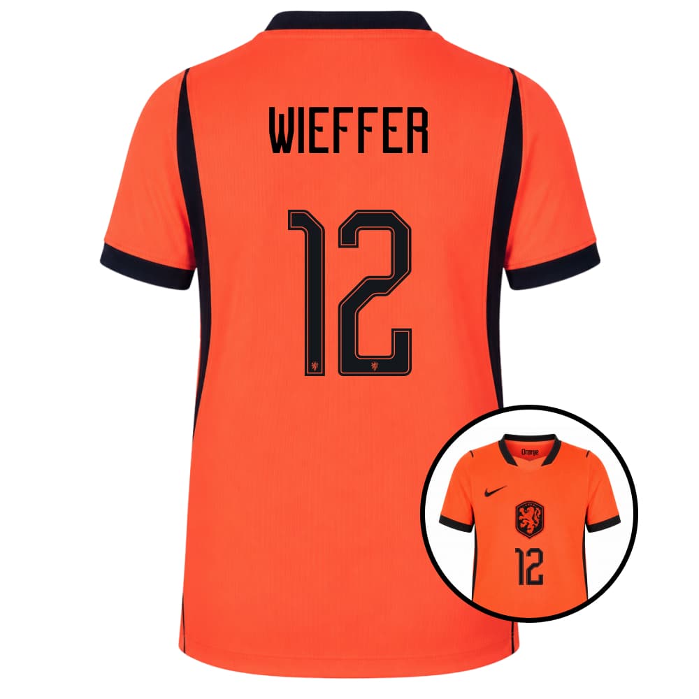 Nike Nederland Wieffer 12 Thuisshirt 2026-2028 Kids