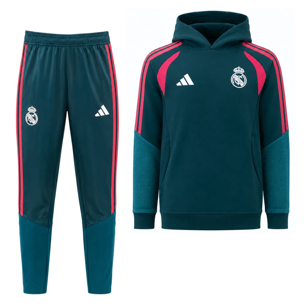 adidas Real Madrid Trainingspak Hooded 2026-2027 Kids