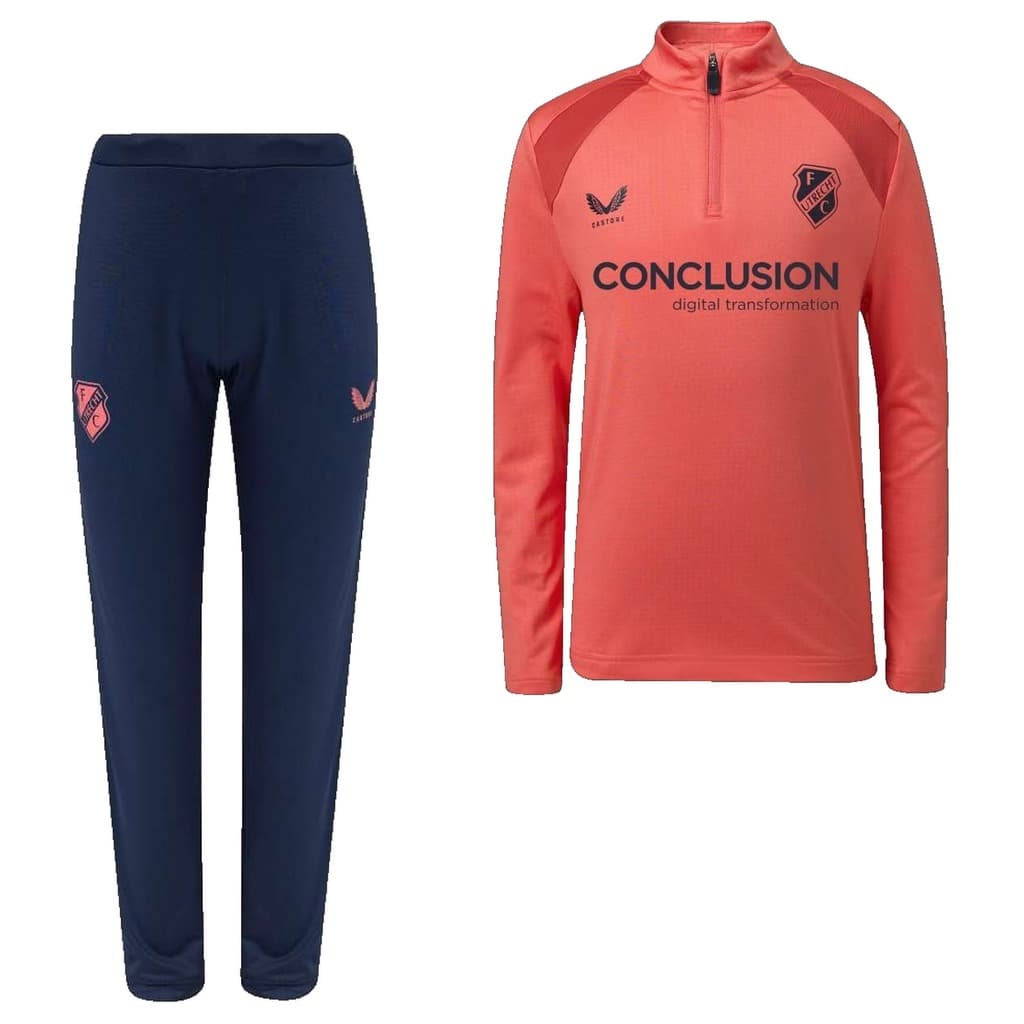 Castore FC Utrecht Trainingspak 1/4-Zip 2026-2027 Kids