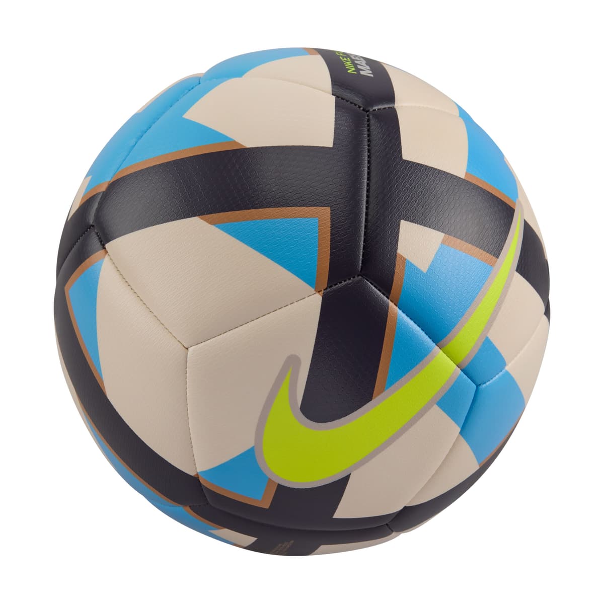 Nike Futsal Maestro Zaalvoetbal Beige Zwart Bruin Felblauw Lemon