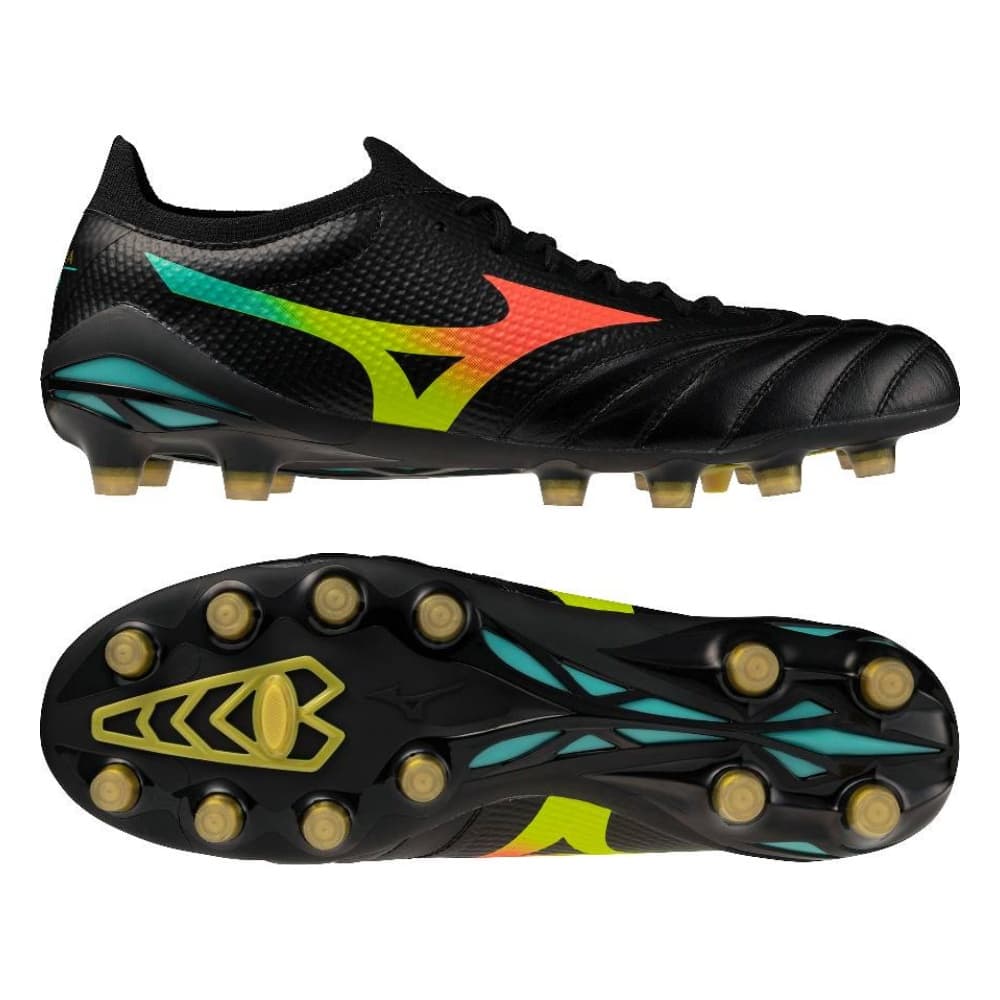 Mizuno Morelia Neo V Beta Pro Gras Voetbalschoenen (FG) Zwart Lava