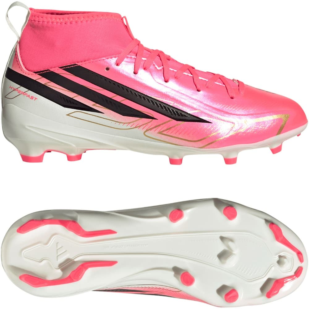 adidas F50 Hyperfast League Mid Gras Voetbalschoenen (FG) Kids