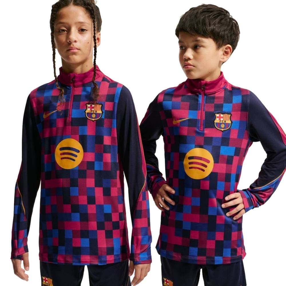 Nike FC Barcelona Strike Pre-Match Trainingstrui 1/4-Zip 2026-2027 Kids