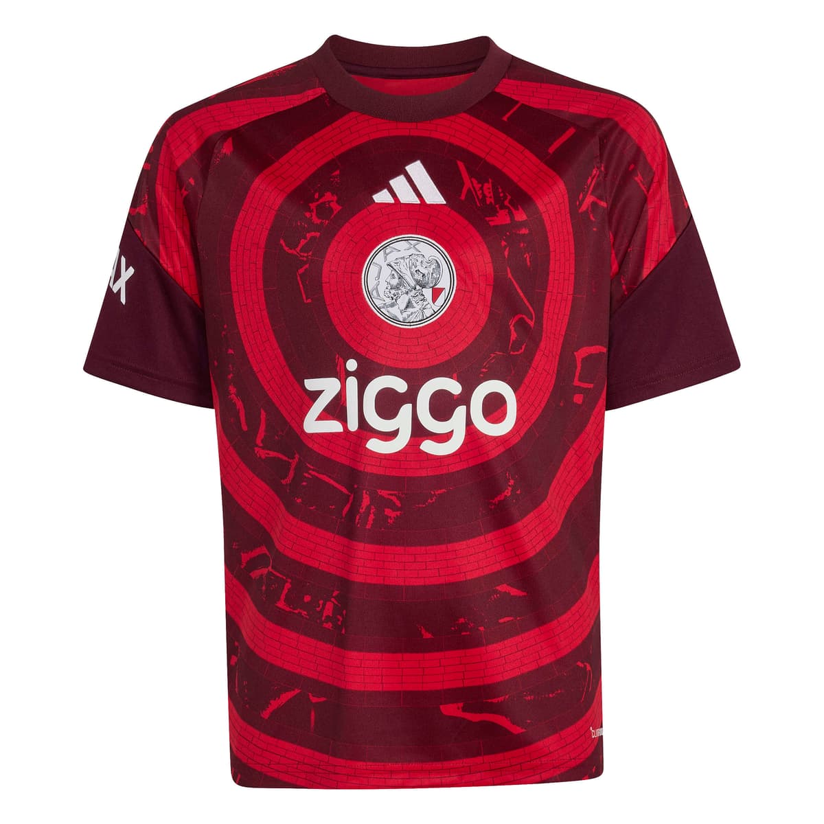 adidas Ajax Pre-Match Trainingsshirt 2026-2027 Kids