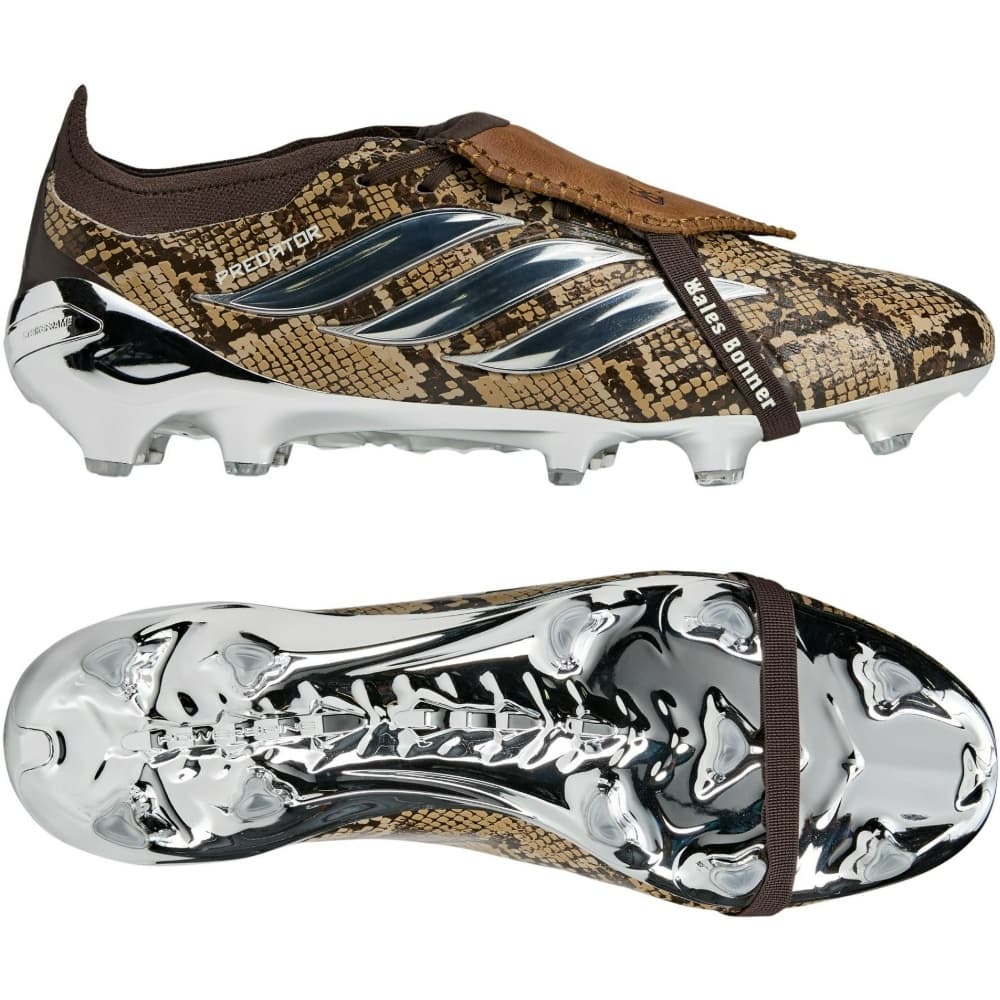 adidas Predator Elite FT Wales Bonner Gras Voetbalschoenen (FG) Donkerbruin Bruin Metallic