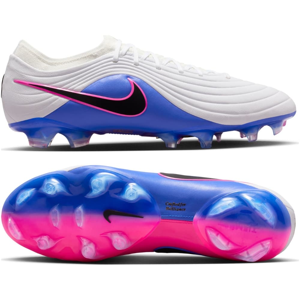 Nike Tiempo Maestro Elite Gras Voetbalschoenen (FG) in Wit Blauw Felroze