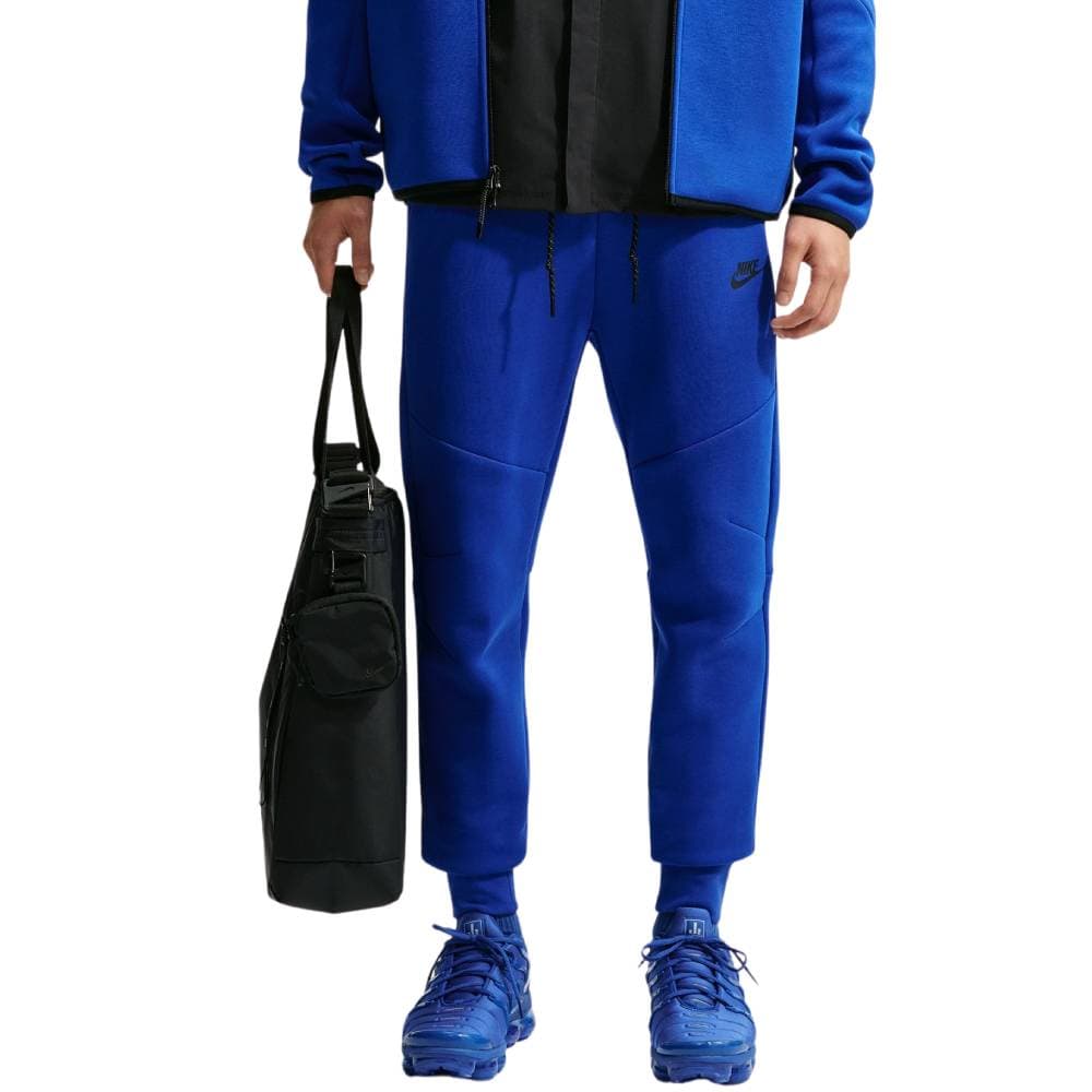 Nike Tech Fleece Sportswear Joggingbroek in Felblauw Zwart