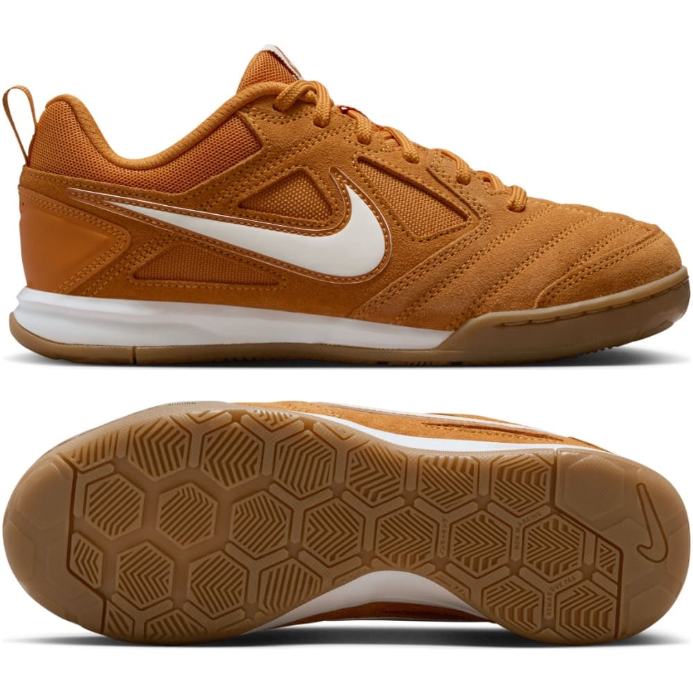 Nike Gato Zaalvoetbalschoenen (IN) Kids in Oranje Wit