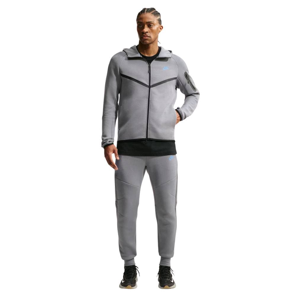 Nike Tech Fleece Sportswear Trainingspak in Donkergrijs Blauw Zwart