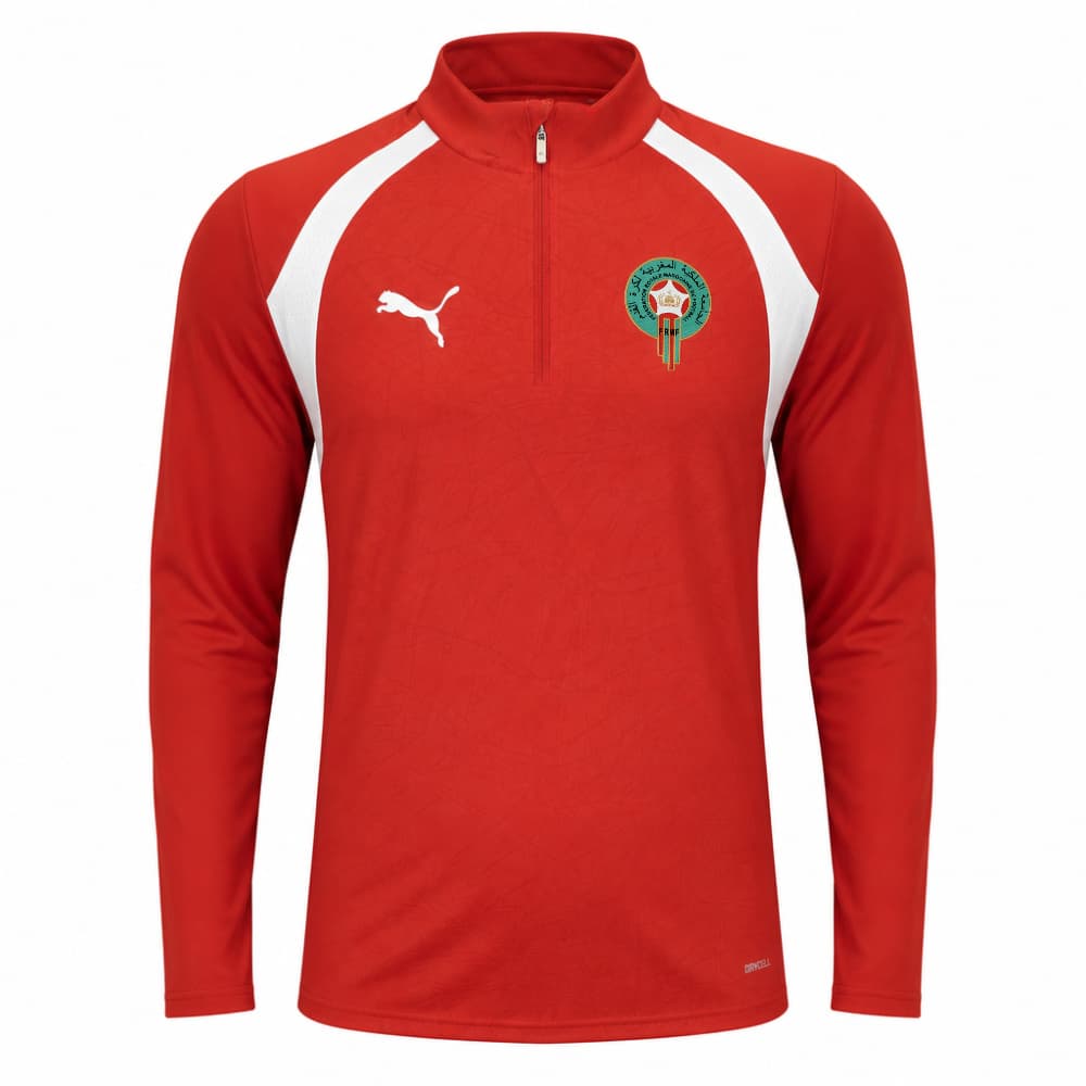 Puma Marokko Trainingstrui 1/4-Zip 2026-2028 Kids
