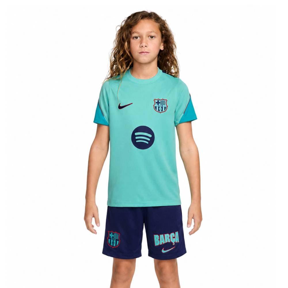 Nike FC Barcelona Strike Trainingsset 2026-2027 Kids Licht Turqouise