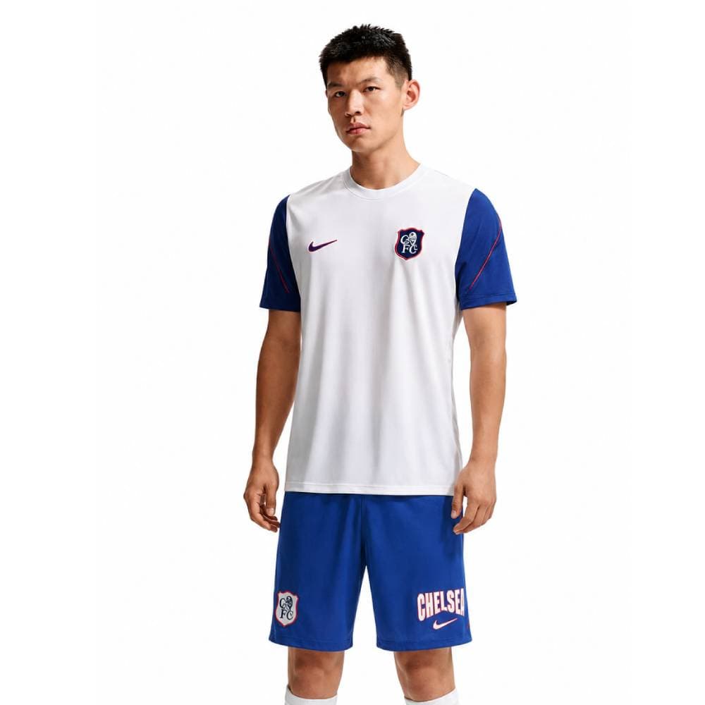 Nike Chelsea Strike Trainingsset 2026-2027 in Wit Blauw