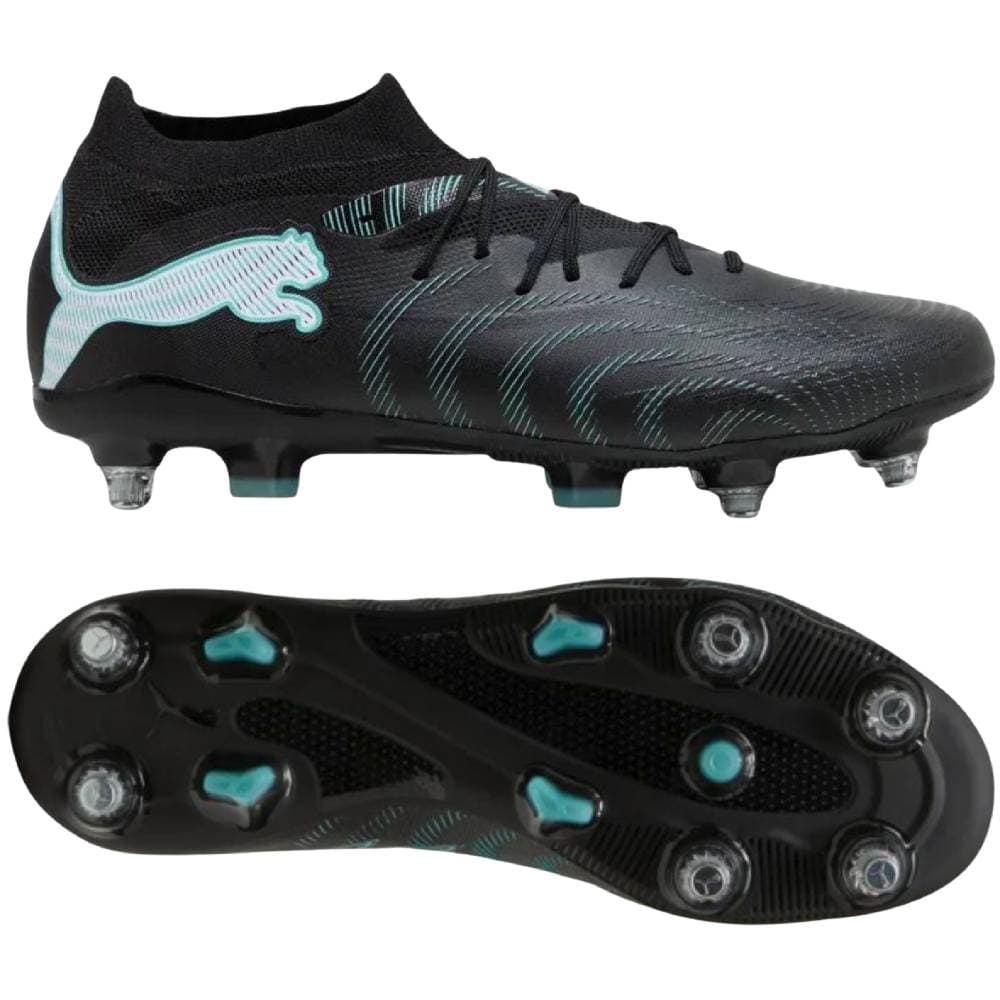 Puma Future 9 Match IJzeren-Nop Voetbalschoenen (SG) Zwart Intense